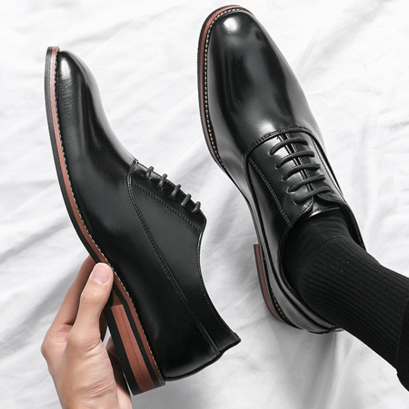 Men’s Oxford Leather Dress Shoes