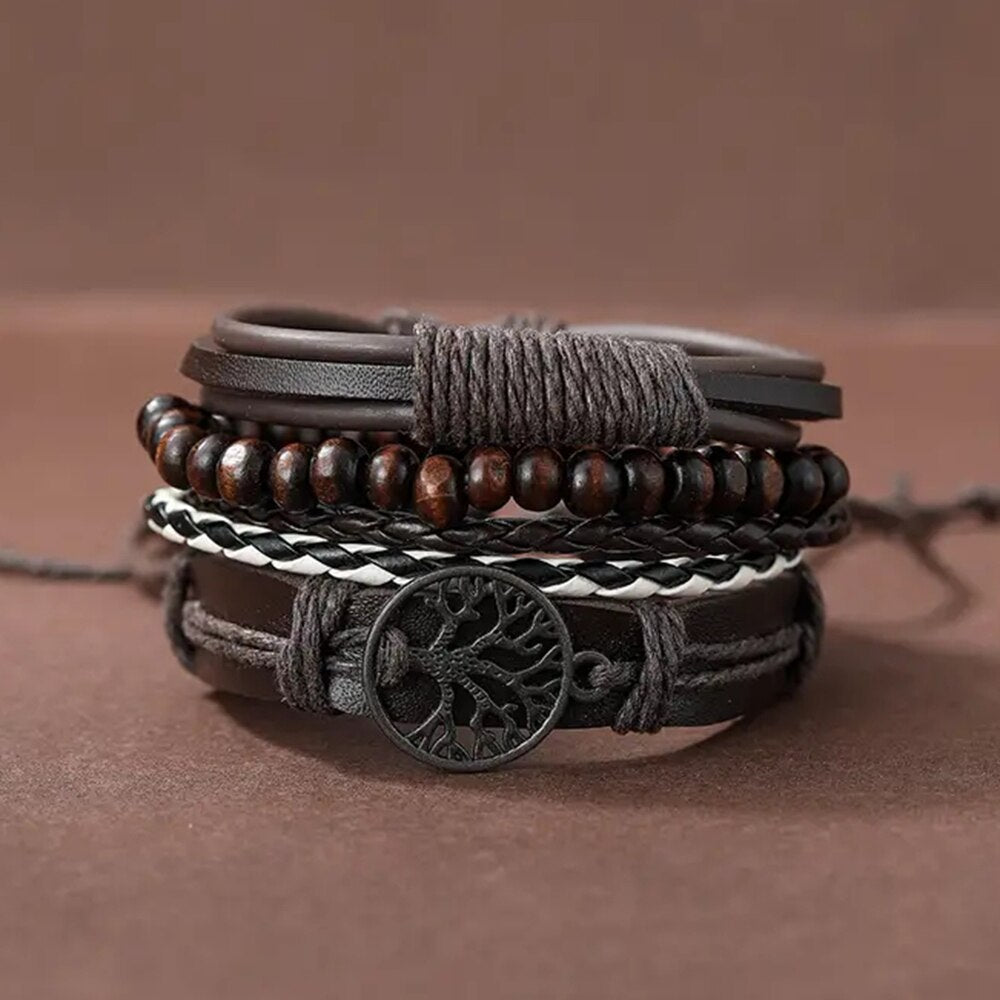 3 set of Men’s Beaded Bracelets