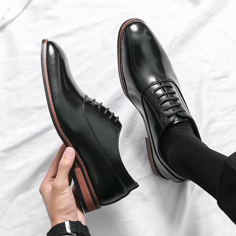 Men’s Oxford Leather Dress Shoes