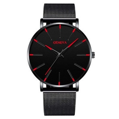 GENEVA Minimalist Men’s Quartz Wrist Watch