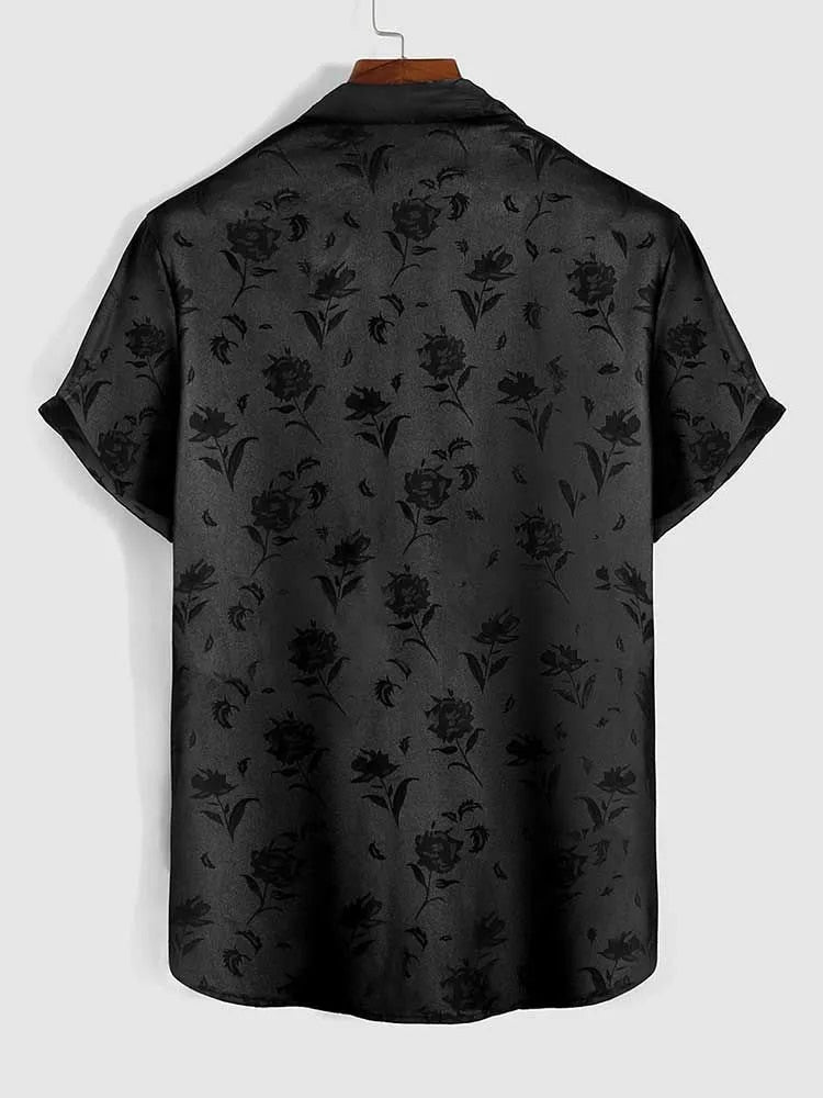 ZAFUL Satin Shirt For Men