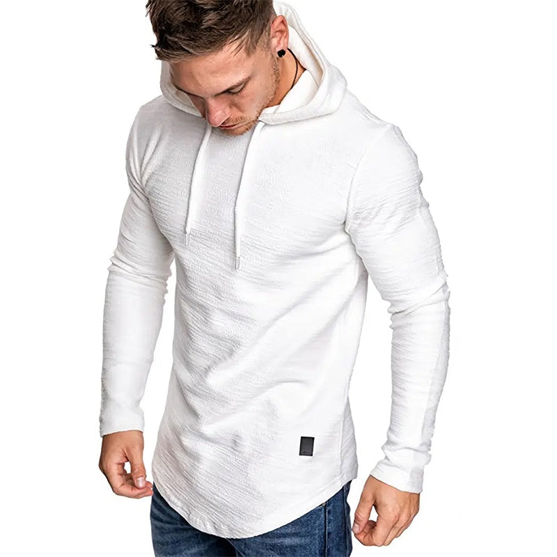 New Men’s Drawstring Sweatshirt