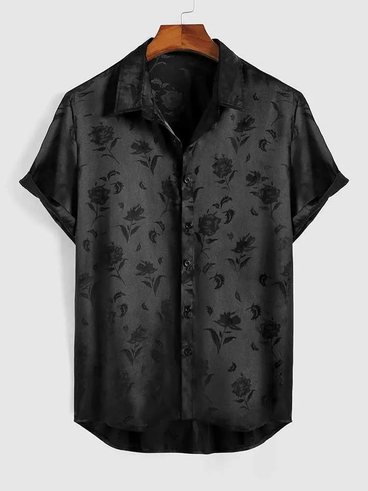 ZAFUL Satin Shirt For Men