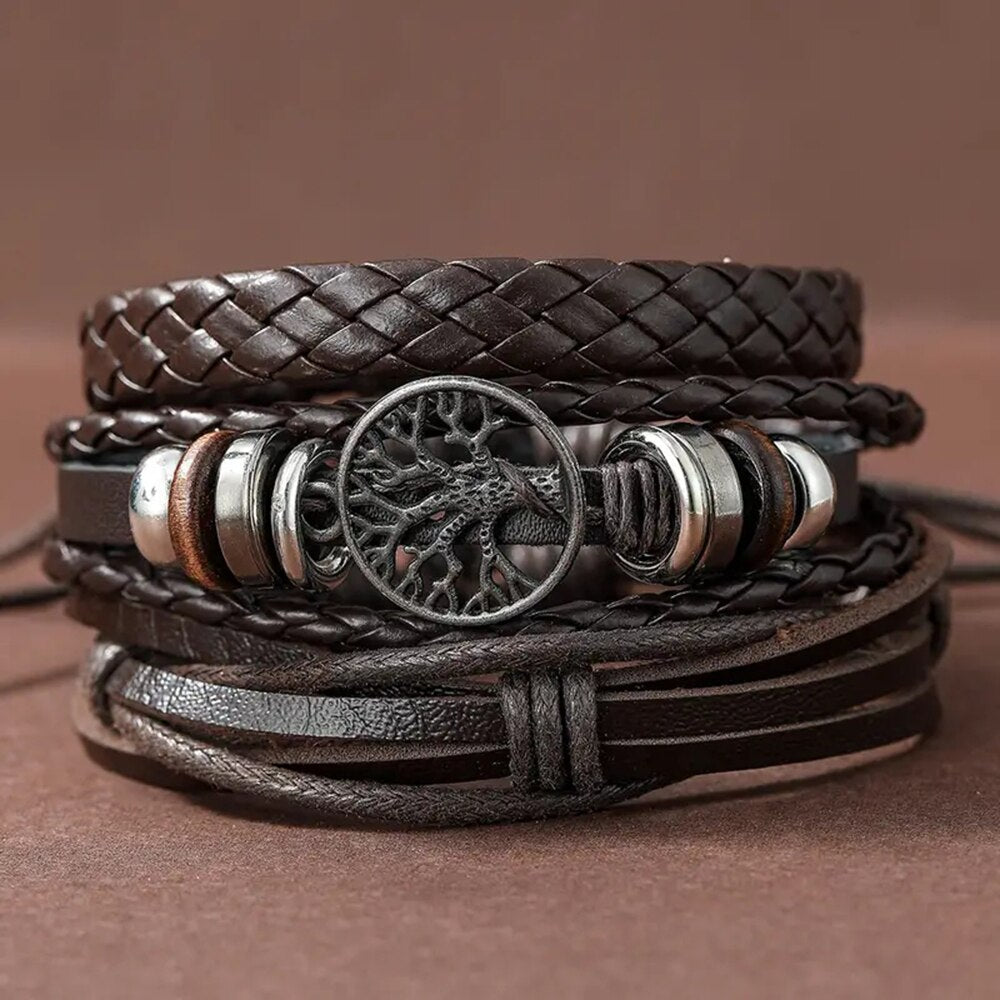 3 set of Men’s Beaded Bracelets