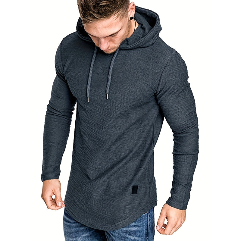 New Men’s Drawstring Sweatshirt