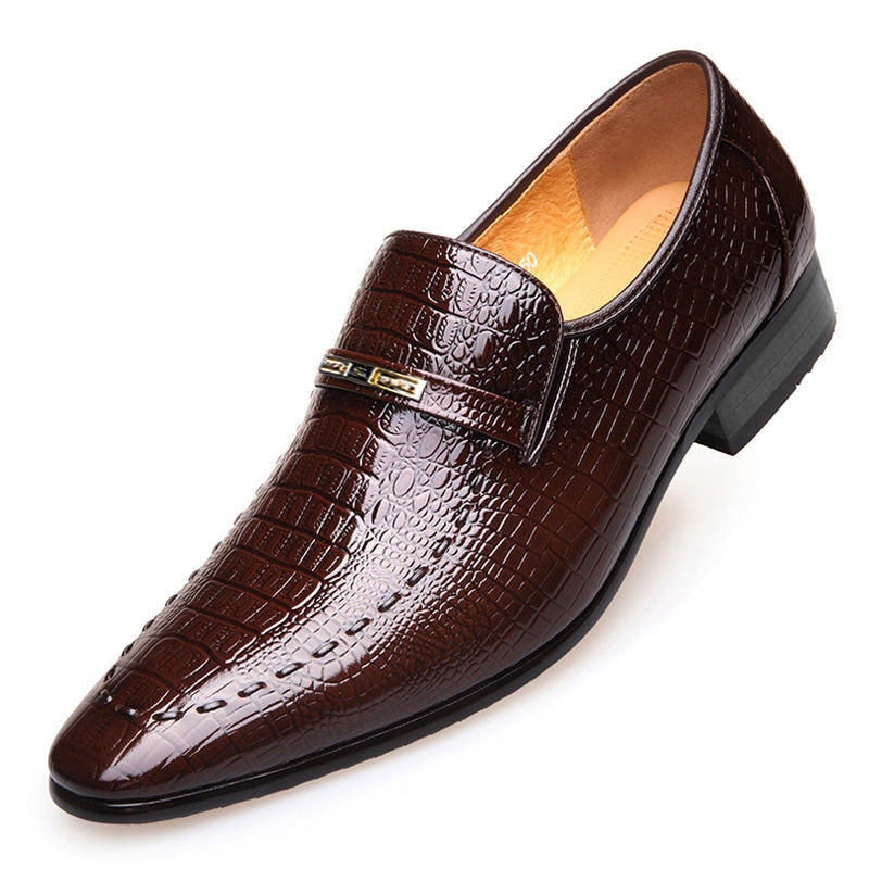 Crocodile Leather Dress Shoes