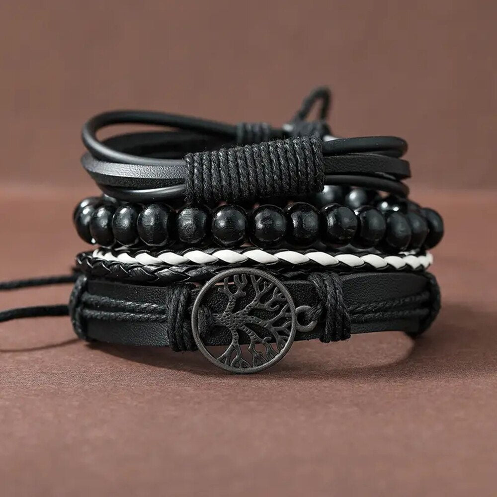 3 set of Men’s Beaded Bracelets