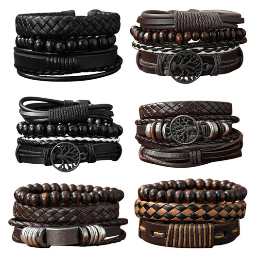 3 set of Men’s Beaded Bracelets