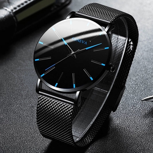 GENEVA Minimalist Men’s Quartz Wrist Watch